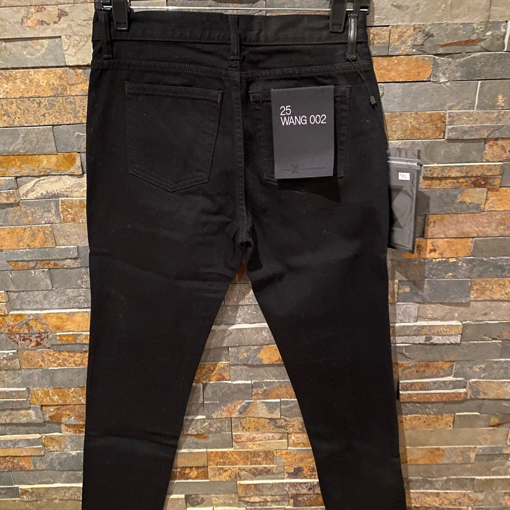 Alexander Wang Black Denim Style 002 (Mulitple Sizes) NWT - Picture 4 of 11